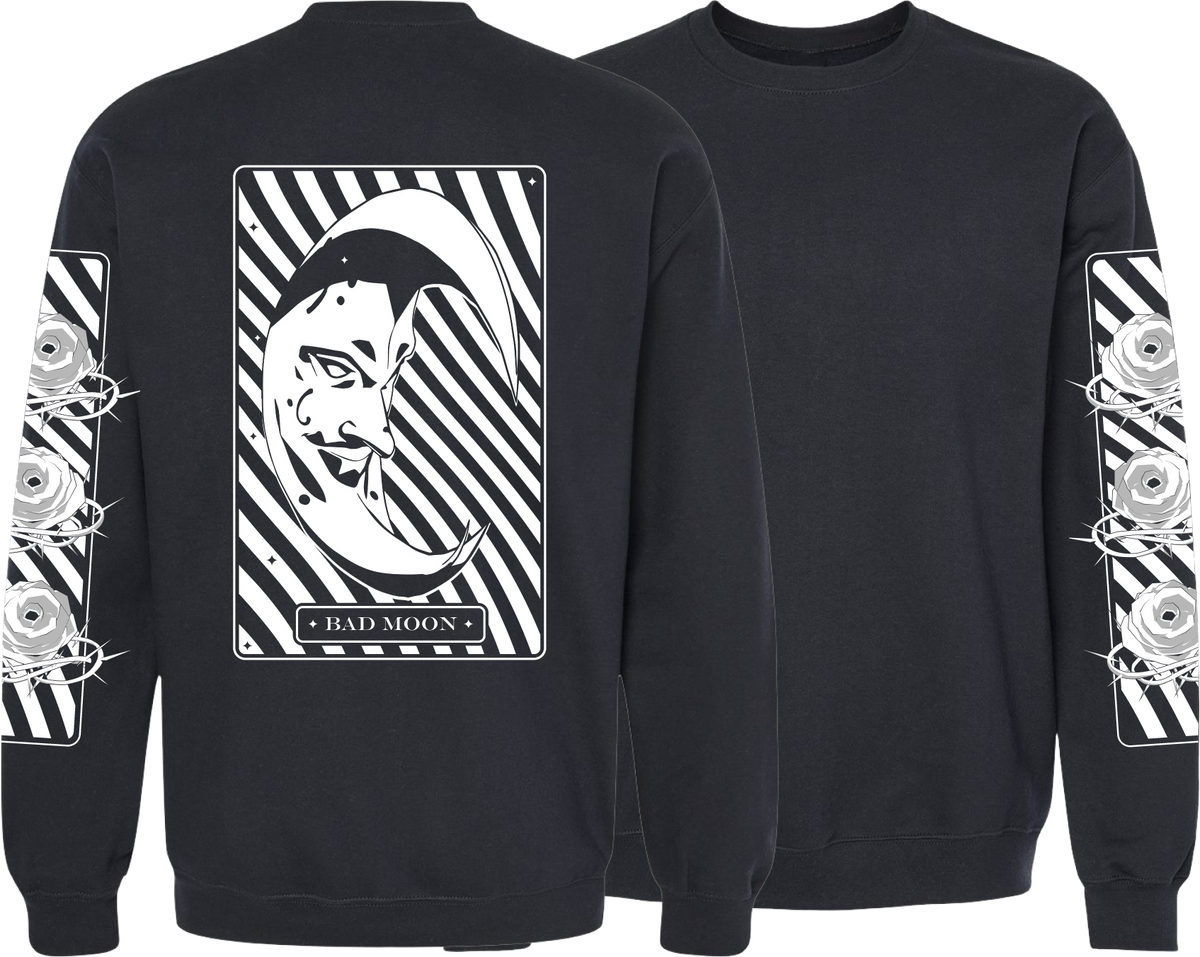 GUILTY GEAR Bad Moon Long Sleeve Shirt Black 10 0 Merch guilty-gear-bad-moon-long-sleeve-shirt-black-10-0-merch