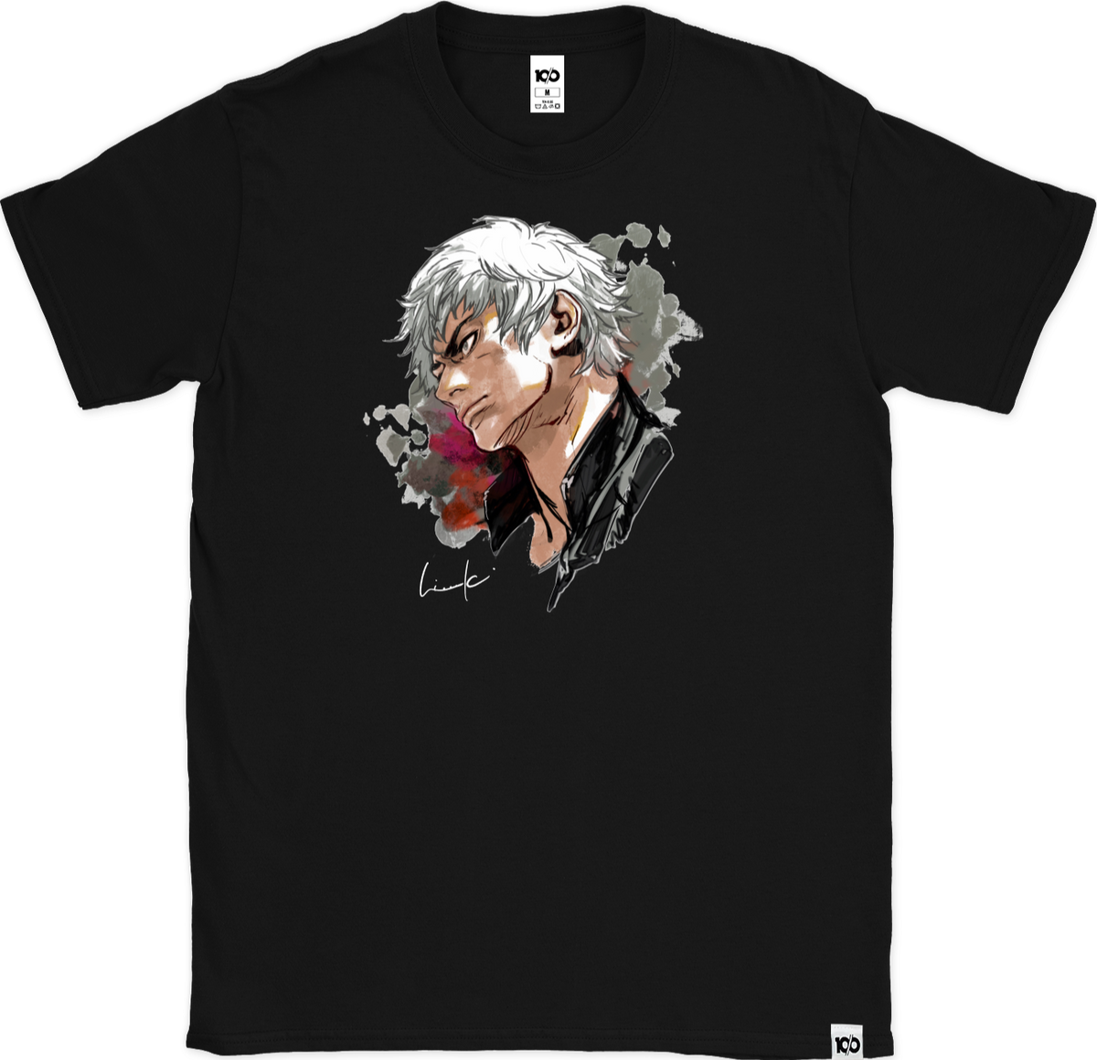 THE KING OF FIGHTERS K Dash T Shirt Black 10 0 Merch the-king-of-fighters-k-dash-t-shirt-black-10-0-merch