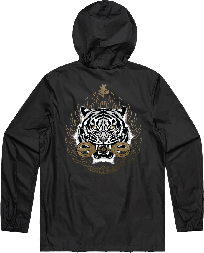 TEKKEN - 'Heihachi Tiger T8' Ripstop Jacket - Black – 10/0 Merch