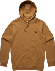 TEKKEN 'Mokujin' small logo hoodie - Camel
