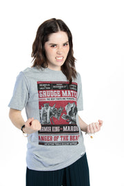 TEKKEN - 'Marduk vs Armor King Grudge Match' T-Shirt - Gray