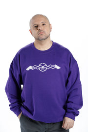 UNDER NIGHT IN-BIRTH - 'GRD' Crew Neck - Purple