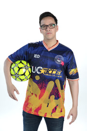 STREET FIGHTER - 'Metro City United 2024 Season Home' Jersey - Blue/Multi