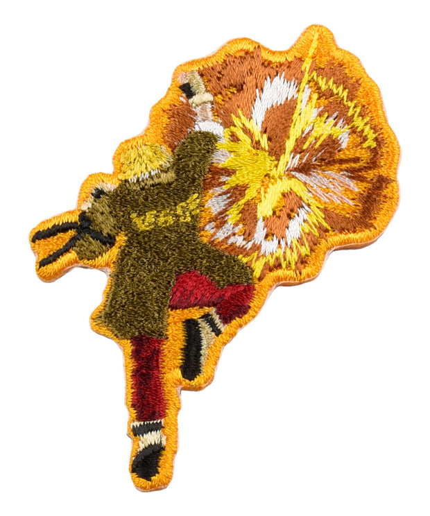 SF Embroidered Sticker - Ken Shoryuken(Rising Dragon Fist)