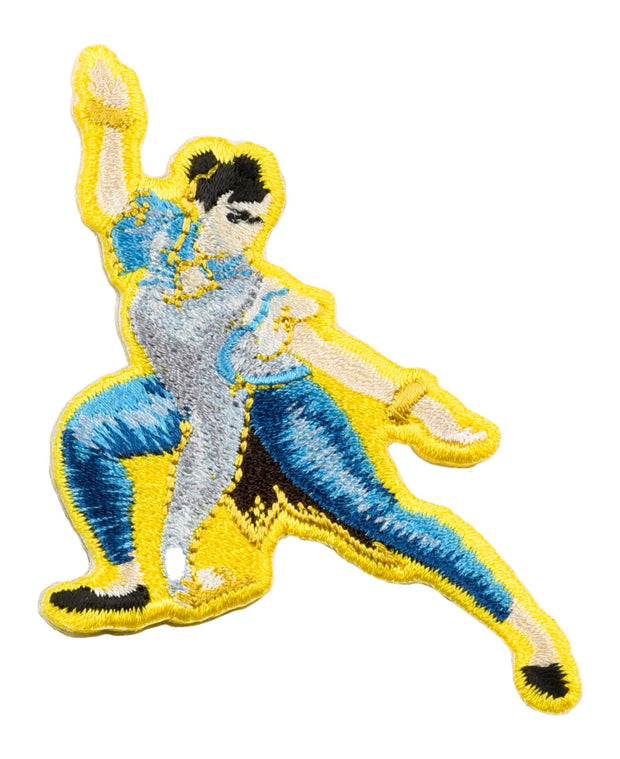SF Embroidered Sticker - Chun-Li