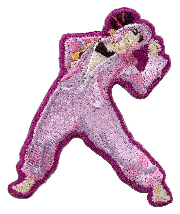 SF Embroidered Sticker - Juri / outfit 3
