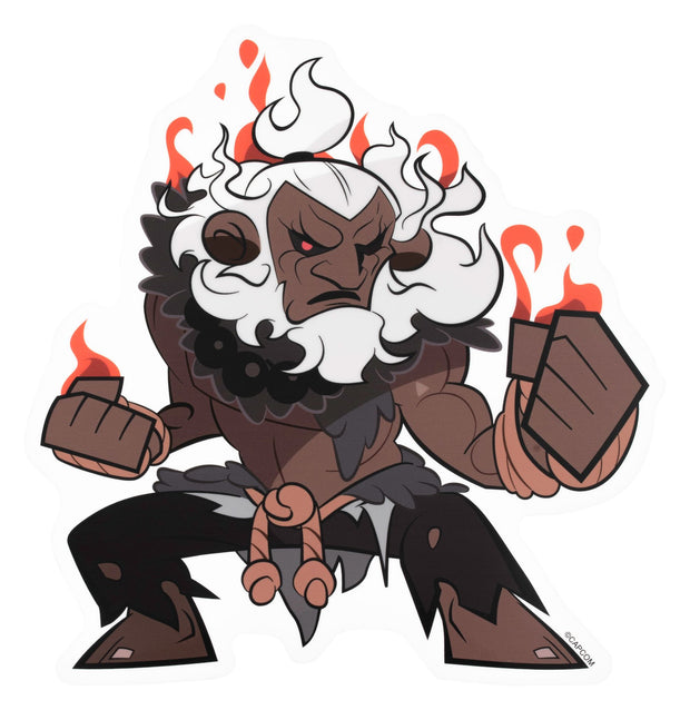 SF Travel Big Sticker - Akuma