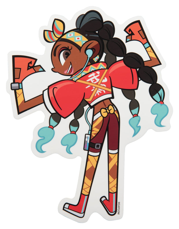 SF Travel Big Sticker - Kimberly