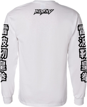 THE KING OF FIGHTERS 'Benimaru' long sleeve t-shirt - White