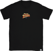 JUSTIN WONG - 'Casual Tryhard World Warrior' Premium T-Shirt - Black