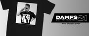 ten/o 'DAMFS 2021' T-Shirt - Black