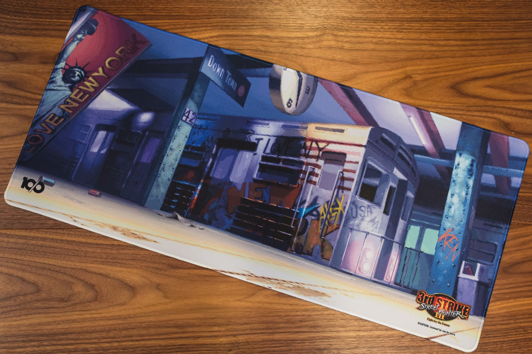 STREET FIGHTER - 'Jazzy NYC' Deskmat – 10/0 Merch