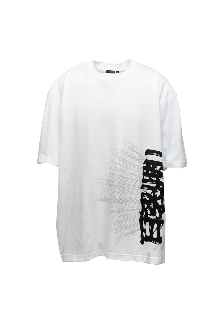 SF T-Shirt White - MD - Hyakuretsu Kyaku