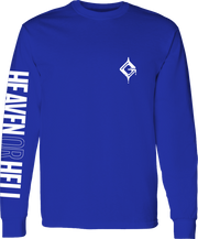 GUILTY GEAR - 'Heaven Or Hell' Long Sleeve Shirt - Blue