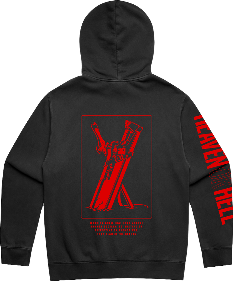 GUILTY GEAR - 'Heaven or Hell' Premium Pullover Hoodie - Black