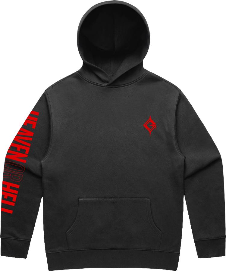 GUILTY GEAR - 'Heaven or Hell' Premium Pullover Hoodie - Black