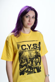 THE KING OF FIGHTERS - 'Team C.Y.S. Flyer' T-Shirt - Yellow