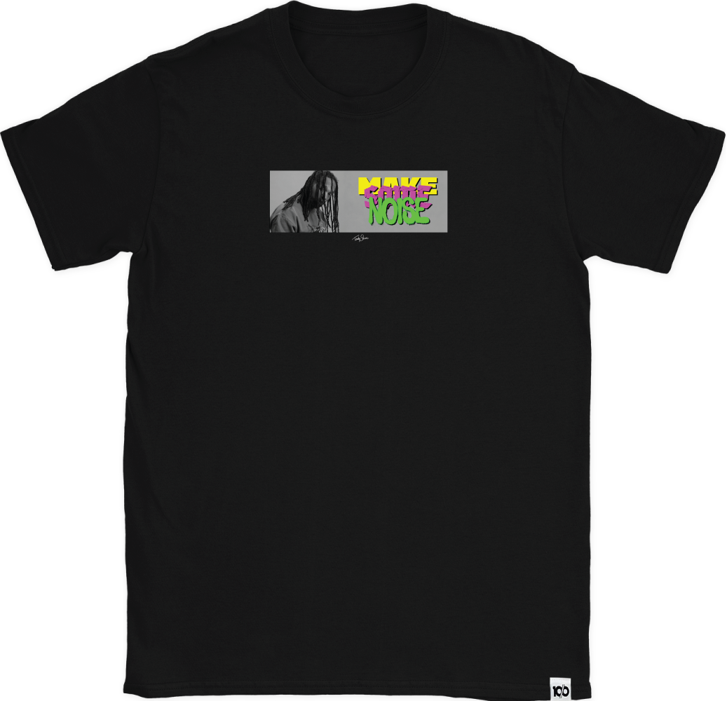 TASTY STEVE - 'Make Some Noise 2025' - Premium T-Shirt - Black – 10/0 Merch