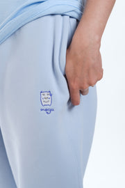 MOGU - 'Mogu Gremlin' Embroidered Premium Joggers - Light Blue