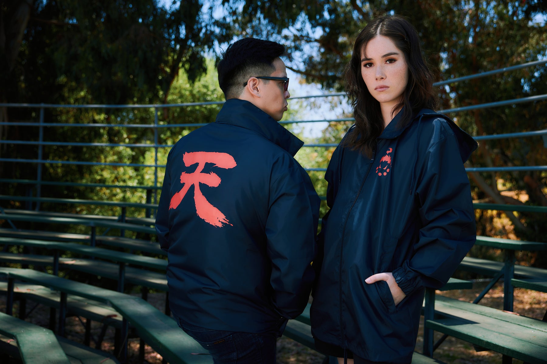 STREET FIGHTER - 'Akuma Heaven' Windbreaker STREET FIGHTER - 'Akuma Heaven' Windbreaker