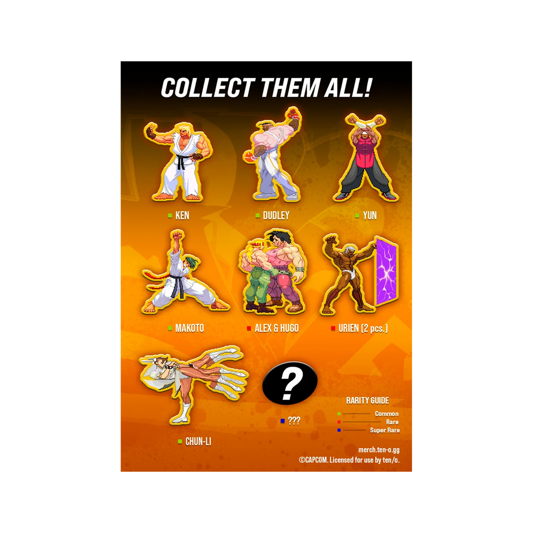 STREET FIGHTER - 'Third Strike Legends Series 1' Enamel Pin Badge