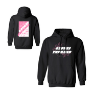 JUSTIN WONG - 'Casual Tryhard Cherry Blossom' Premium Hoodie - Black