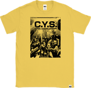 THE KING OF FIGHTERS - 'Team C.Y.S. Flyer' T-Shirt - Yellow