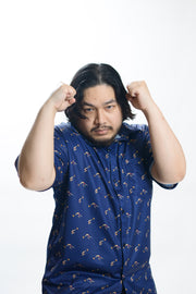 STREET FIGHTER - 'Tiger Shot' Button Up Shirt