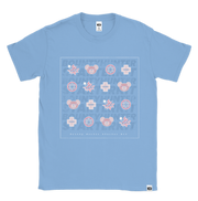 GUILTY GEAR - 'Bounty Hunter Starter Kit' T-Shirt - Light Blue