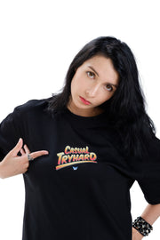 JUSTIN WONG - 'Casual Tryhard World Warrior' Premium T-Shirt - Black