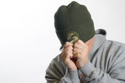 STREET FIGHTER - 'G16 Sonic Eagle' Beanie - Olive Green