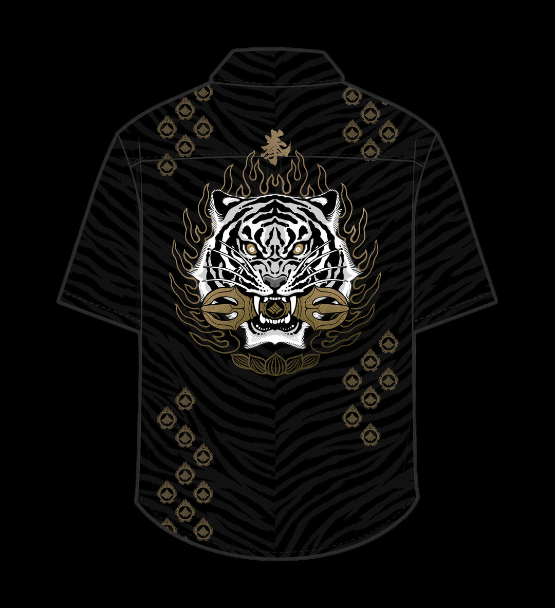 激レアTEKKEN 7 Tシャツ Mサイズ 黒 虎の刺繍 TEKKEN – 10/0 Merch
