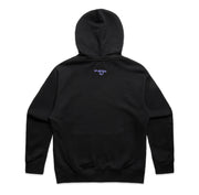 MOGU - 'Mogu Gremlin' Embroidered Full-Zip Hoodie - Black