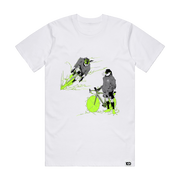 MAJIN OBAMA - 'Rider-Class' Premium T-Shirt - White
