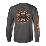 GUILTY GEAR - 'Return of the Killing Machine' Long Sleeve Shirt - Charcoal