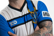 GUILTY GEAR - 'Sacred Order Of The Holy Knights 2025 Season Away' Jersey - White/Blue