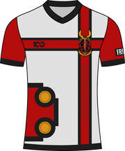 GUILTY GEAR - 'Sacred Order Of The Holy Knights 2024 Season Home' Jersey - White/Red