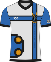 GUILTY GEAR - 'Sacred Order Of The Holy Knights 2025 Season Away' Jersey - White/Blue