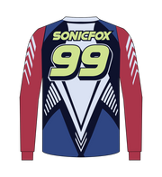 ***ONLINE ONLY*** SONICFOX - 'Team SonicFox' Motocross Jersey - White