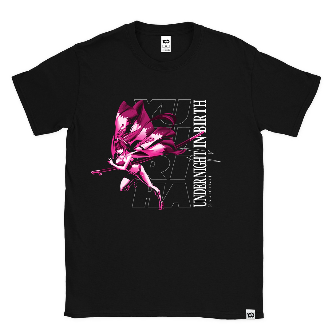 UNDER NIGHT IN-BIRTH - 'Yuzuriha' T-Shirt - Black – 10/0 Merch